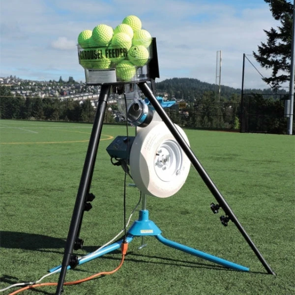 Promo 🥰 Carousel Automatic ⚾ Baseball And 🥎 Softball Ball Feeder By JUGS Pitching Machine Accessories 🤩 6 Carousel Automatic Baseball And Softball Ball Feeder By JUGS Pitching Machine Accessories