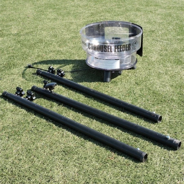 Promo 🥰 Carousel Automatic ⚾ Baseball And 🥎 Softball Ball Feeder By JUGS Pitching Machine Accessories 🤩 4 Carousel Automatic Baseball And Softball Ball Feeder By JUGS Pitching Machine Accessories