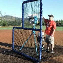 Flash Sale ๐ Nets & Screens The Protector Blue Series 7'x7' Padded L-Screen By JUGS ๐งจ 10 Nets & Screens The Protector Blue Series 7'x7' Padded L-Screen By JUGS