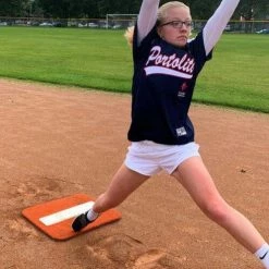 Baseball Field Equipment Short Spiked Softball Mats By Portolite