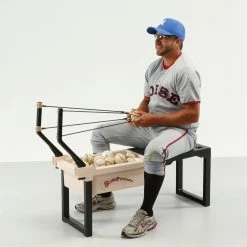 Baseball Equipment Manual Baseball/Softball Pitching Machine By Sling Pitcher