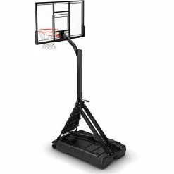 Spalding 50" Backboards Momentous EZ Assembly Portable Hoops With Acrylic Backboards