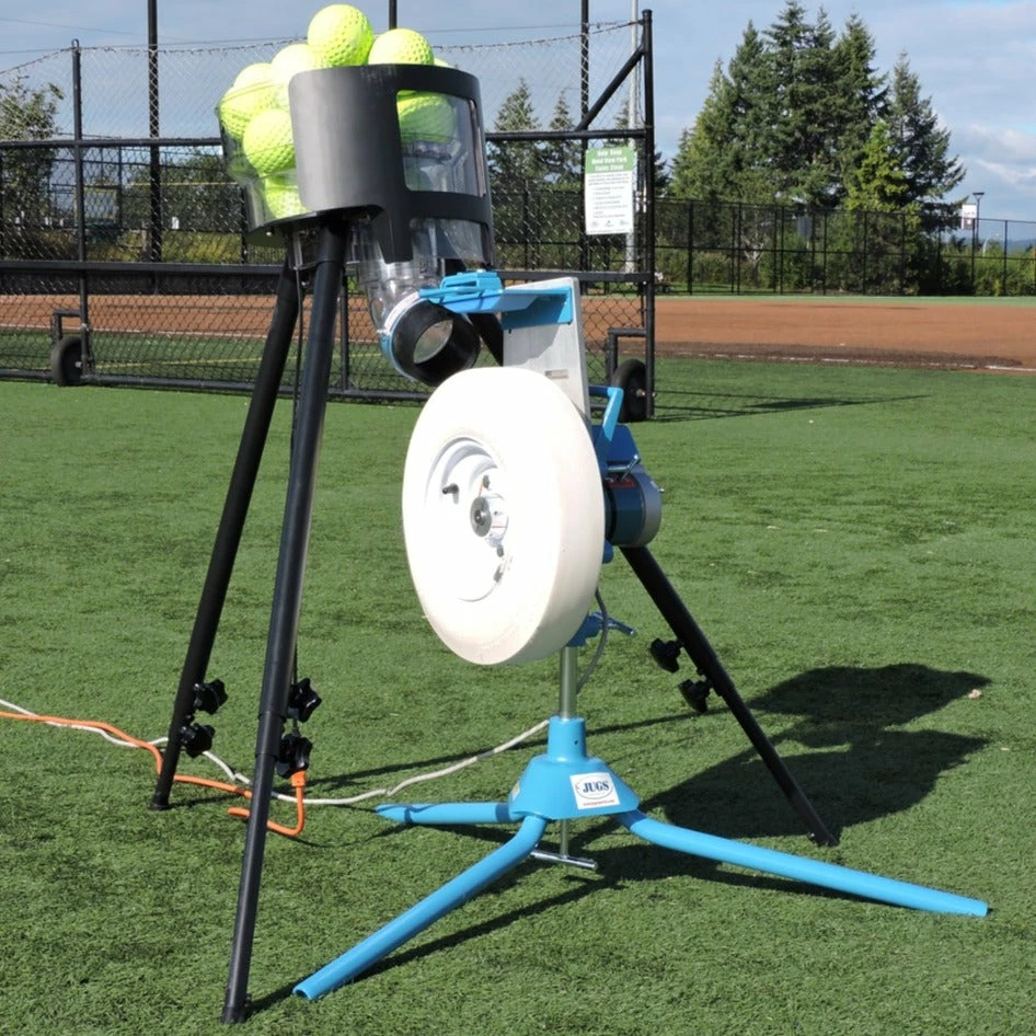 Promo 🥰 Carousel Automatic ⚾ Baseball And 🥎 Softball Ball Feeder By JUGS Pitching Machine Accessories 🤩 7 Carousel Automatic Baseball And Softball Ball Feeder By JUGS Pitching Machine Accessories