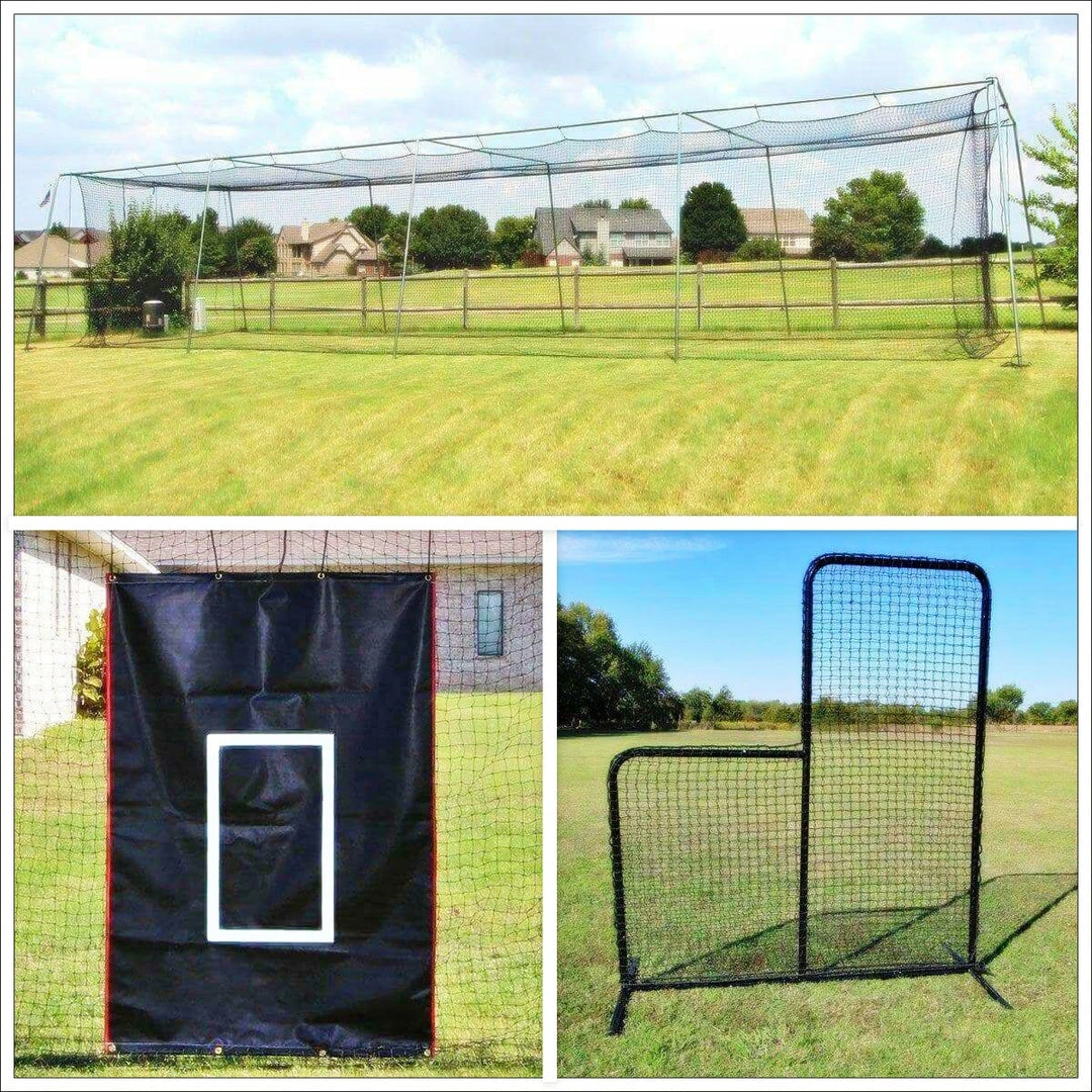 Flash Sale π― #24 Cage Net And 50' Frame Practice Package By Cimarron π 3 #24 Cage Net And 50' Frame Practice Package By Cimarron