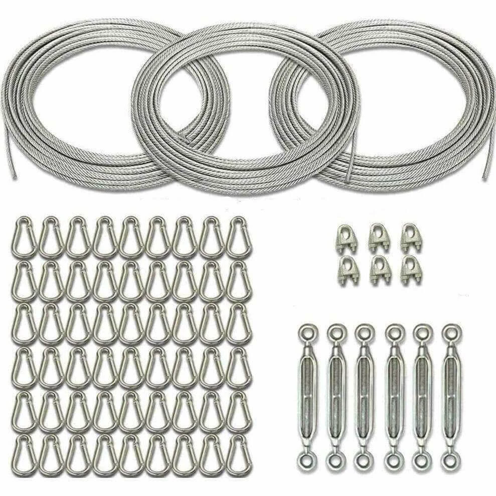 Promo π Cable Kit For 70' Batting Cage Installation By Cimarron βοΈ 3 Cable Kit For 70' Batting Cage Installation By Cimarron
