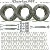 Hot Sale π₯° Cimarron Premier Cable Kits For 55' Or 70' Batting Cage Installation Batting Cage Accessories β€οΈ 1 Cimarron Premier Cable Kits For 55' Or 70' Batting Cage Installation Batting Cage Accessories