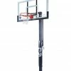 U-Turn In-Ground Hoop With 54-Inch Glass Backboard By Spalding Basketball Equipment