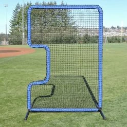 The Protector Blue Series C-Shaped Softball Screen By JUGS
