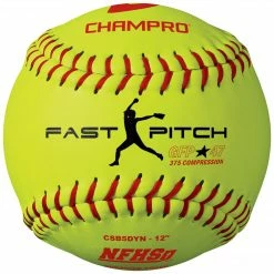 11-Inch And 12-Inch Fast Pitch Softballs By Champro