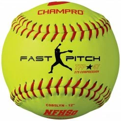 11-Inch And 12-Inch Fast Pitch Softballs By Champro