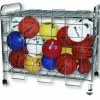 All Sport Deluxe Ball Storage Cage With Casters By Gared Sports