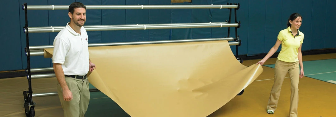 Wholesale β 10' Wide Gym Floor Covers By Trigon Sports International Batting Cage Accessories π₯ 6 10' Wide Gym Floor Covers By Trigon Sports International Batting Cage Accessories