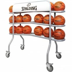 Top 10 🤩 Spalding 18-Ball Capacity Steel Official On-Court Ball Truck With Angled Rails 🏀 Basketball Equipment 🤩 8 Spalding 18-Ball Capacity Steel Official On-Court Ball Truck With Angled Rails Basketball Equipment