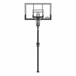 Spalding Accuglide Lift In-Ground Hoop With 52-Inch Acrylic Backboard Basketball Equipment