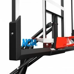 Spalding 50" Backboards Exactaheight NCAA Portable Hoop With 50-Inch Acrylic Backboard