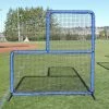 Nets & Screens The Protector Blue Series 7'x7' Padded L-Screen By JUGS