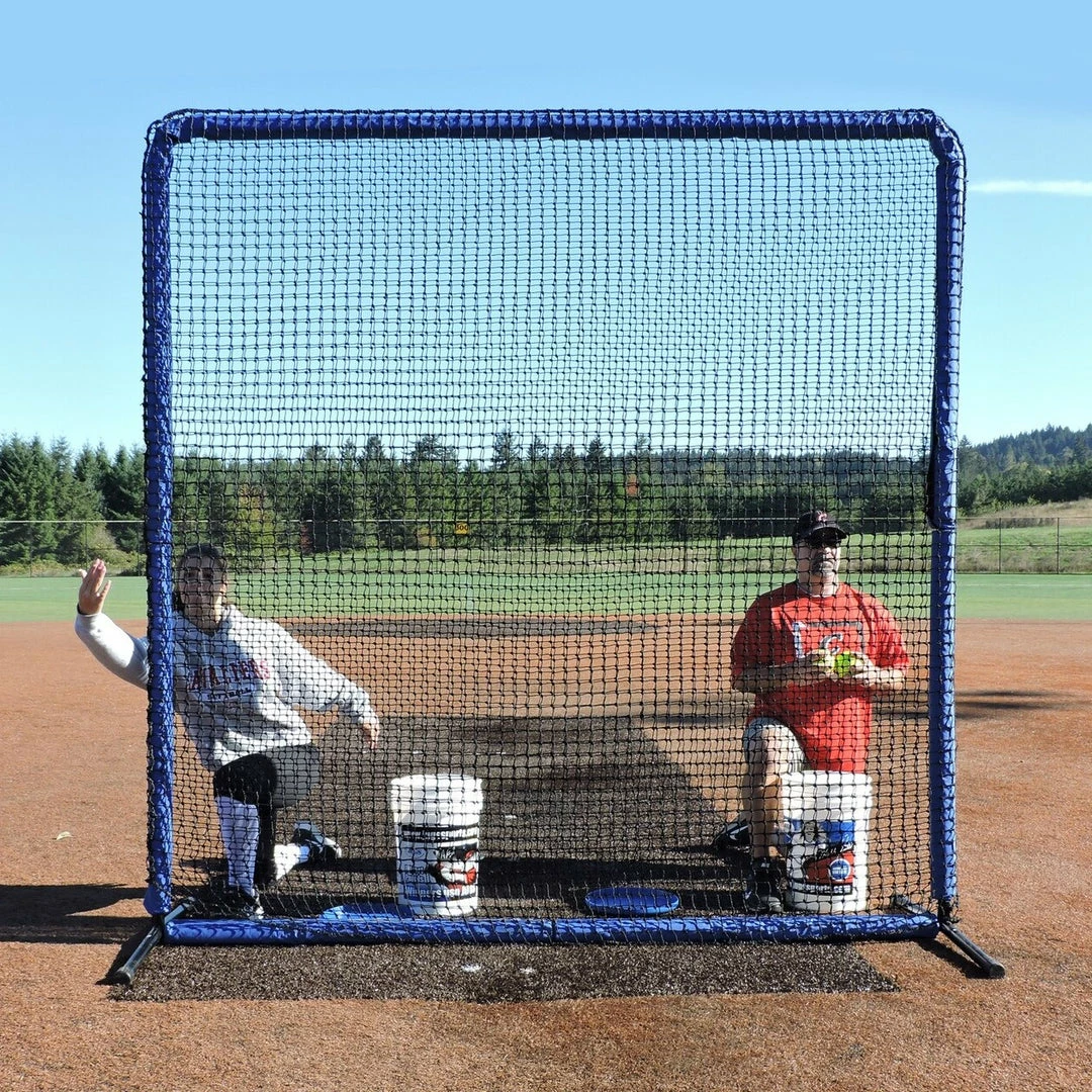 Discount π The Protector Blue Series 8'x8' Fungo Screen By JUGS Sports π 5 The Protector Blue Series 8'x8' Fungo Screen By JUGS Sports
