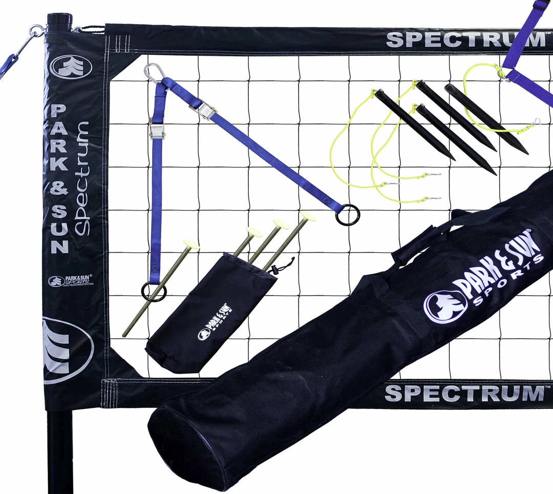 Brand new 😍 The Spectrum Classic Elite Portable Volleyball Net By Park & Sun Volleyball Equipment 🥰 3 The Spectrum Classic Elite Portable Volleyball Net By Park & Sun Volleyball Equipment