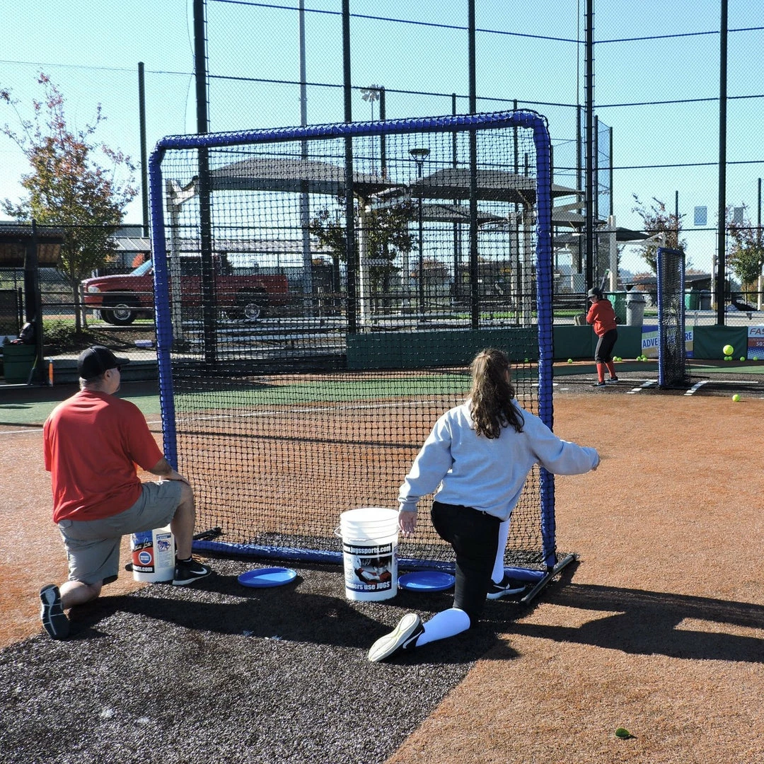 Discount π The Protector Blue Series 8'x8' Fungo Screen By JUGS Sports π 17 The Protector Blue Series 8'x8' Fungo Screen By JUGS Sports
