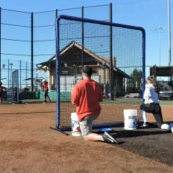 Discount π The Protector Blue Series 8'x8' Fungo Screen By JUGS Sports π 29 The Protector Blue Series 8'x8' Fungo Screen By JUGS Sports