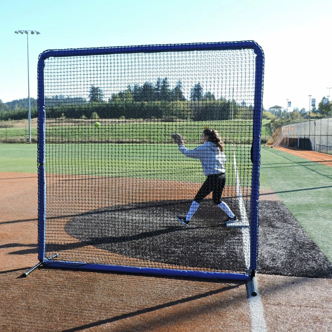 Discount π The Protector Blue Series 8'x8' Fungo Screen By JUGS Sports π 16 The Protector Blue Series 8'x8' Fungo Screen By JUGS Sports