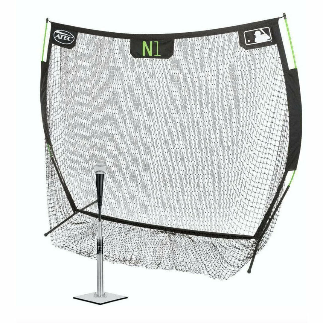 Budget ⌛ The T3 Professional Batting Tee With The N1 Net By ATEC ✔️ 3 The T3 Professional Batting Tee With The N1 Net By ATEC