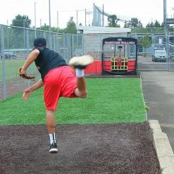 JUGS The Backyard Bullpen Screen With 12 'Hit-Your-Spot Pockets' Baseball Equipment