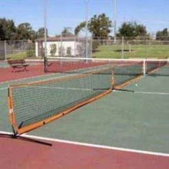 3-In-1 Ultra-Portable 18'x3' Tennis Net By Bownet Sports