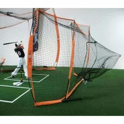 Nets & Screens Portable 12'x8' Hitting Station By Bownet Sports