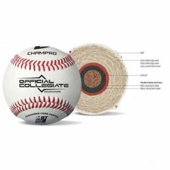 Collegiate Specification Game Baseballs By Champro