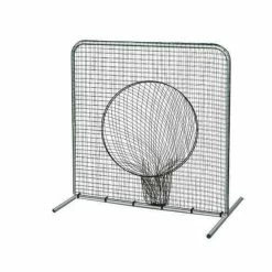 Nets & Screens Standard-Duty 7'x7' Screen With #45 Sock Net By Champro