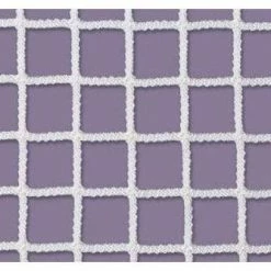 6'x6'x7' Braided White Nylon Lacrosse Net By First Team Lacrosse Equipment