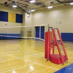 First Team The Horizon Portable Competition Volleyball Net System Volleyball Equipment