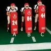 Football Equipment 14-Inch Round Stand Up Football Dummy By Fisher Athletic