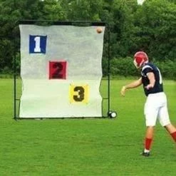 Football Equipment Deluxe 10'x10' Skill Zone Net By Fisher Athletic