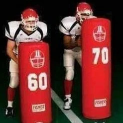 Football Equipment Heavy Weight Stand Up Dummies By Fisher Athletic