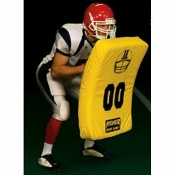 Football Equipment Jumbo Curved Shields By Fisher Athletic