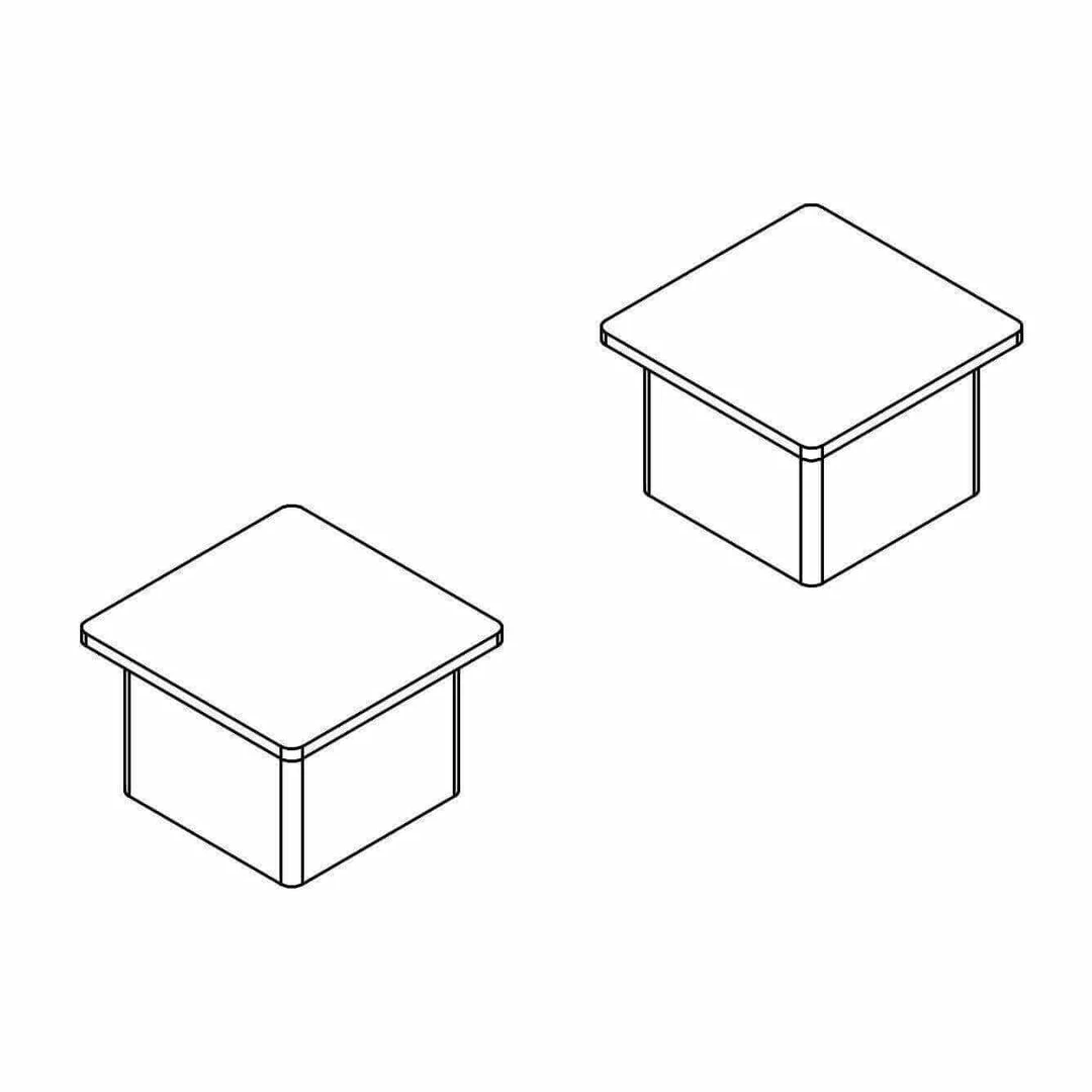 Brand new π― Caps For 4-Inch Square Ground Sleeves By Gared Sports Accessories βοΈ 3 Caps For 4-Inch Square Ground Sleeves By Gared Sports Accessories