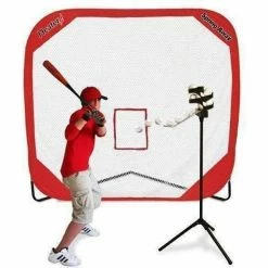 Big League Drop Toss & Spring Away Pop-Up Net By Heater