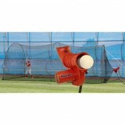 Heater PowerAlley 11-Inch Softball Machine & 22' Cage