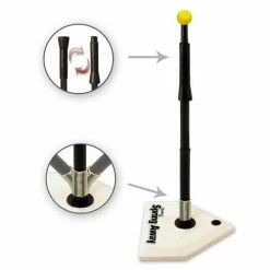 Spring Away Batting Tee By Heater Sports Softball
