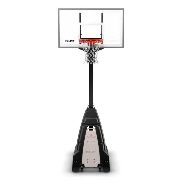 Wholesale 🎉 Spalding 🏀 Basketball Equipment The 'Beast' Series Of Portable Glass Backboard Systems 👏 3 Spalding Basketball Equipment The 'Beast' Series Of Portable Glass Backboard Systems