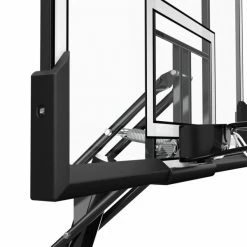 New 😉 Basketball Equipment 52-Inch Acrylic Pro-Glide Portable 🏀 Basketball System By Spalding 🌟 13 Basketball Equipment 52-Inch Acrylic Pro-Glide Portable Basketball System By Spalding