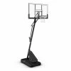 Basketball Equipment 52-Inch Acrylic Pro-Glide Portable Basketball System By Spalding