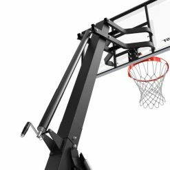 Spalding Basketball Equipment The 'Beast' Series Of Portable Glass Backboard Systems