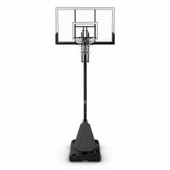 New 😉 Basketball Equipment 52-Inch Acrylic Pro-Glide Portable 🏀 Basketball System By Spalding 🌟 12 Basketball Equipment 52-Inch Acrylic Pro-Glide Portable Basketball System By Spalding