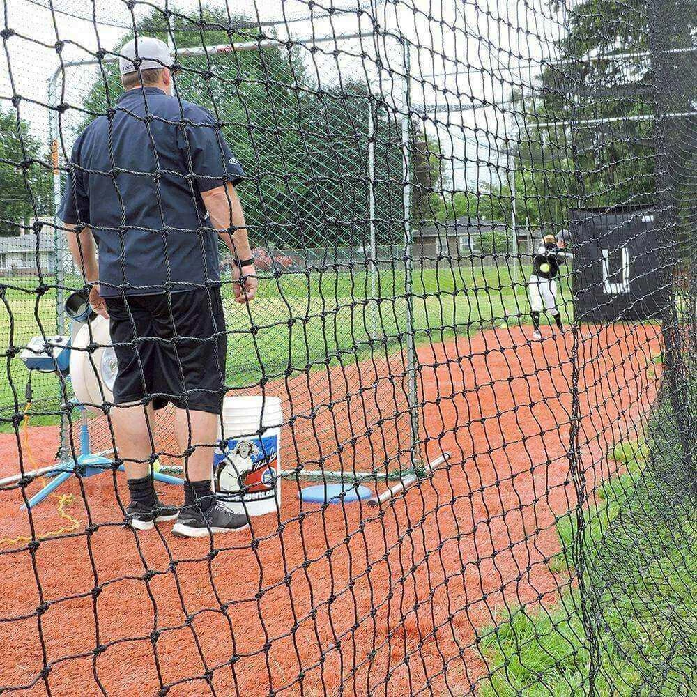 New ❤️ JUGS Polyethylene #3 Cage Nets Net Only (55' X 14' X 16') Batting Cages ⌛ 5 JUGS Polyethylene #3 Cage Nets Net Only (55' X 14' X 16') Batting Cages