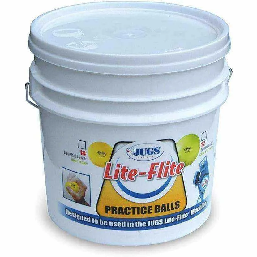 Best Sale 🛒 The 'Lite-Flite' Sting-Free Practice Balls By JUGS Sports ⚾ Baseballs ⭐ 7 The 'Lite-Flite' Sting-Free Practice Balls By JUGS Sports Baseballs