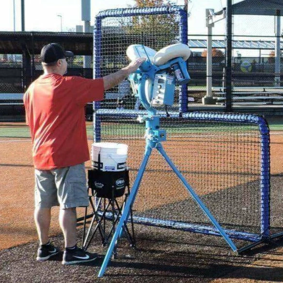 Flash Sale ๐ Nets & Screens The Protector Blue Series 7'x7' Padded L-Screen By JUGS ๐งจ 4 Nets & Screens The Protector Blue Series 7'x7' Padded L-Screen By JUGS