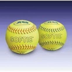 Training Balls Regulation Size Leather 'Softie' Balls By JUGS Sports